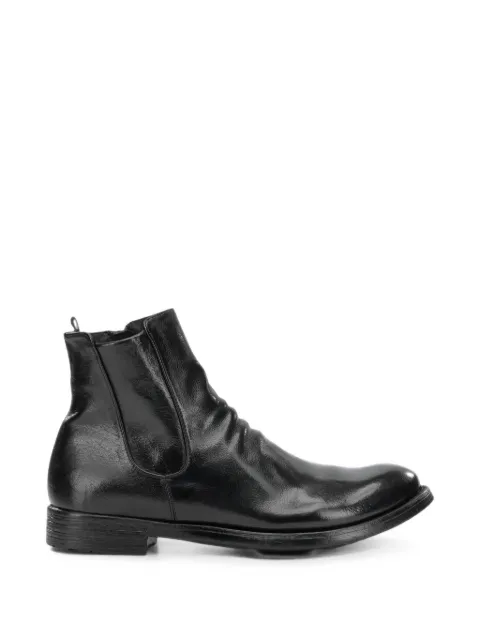 Officine Creative Hive 036 side-zip leather boots