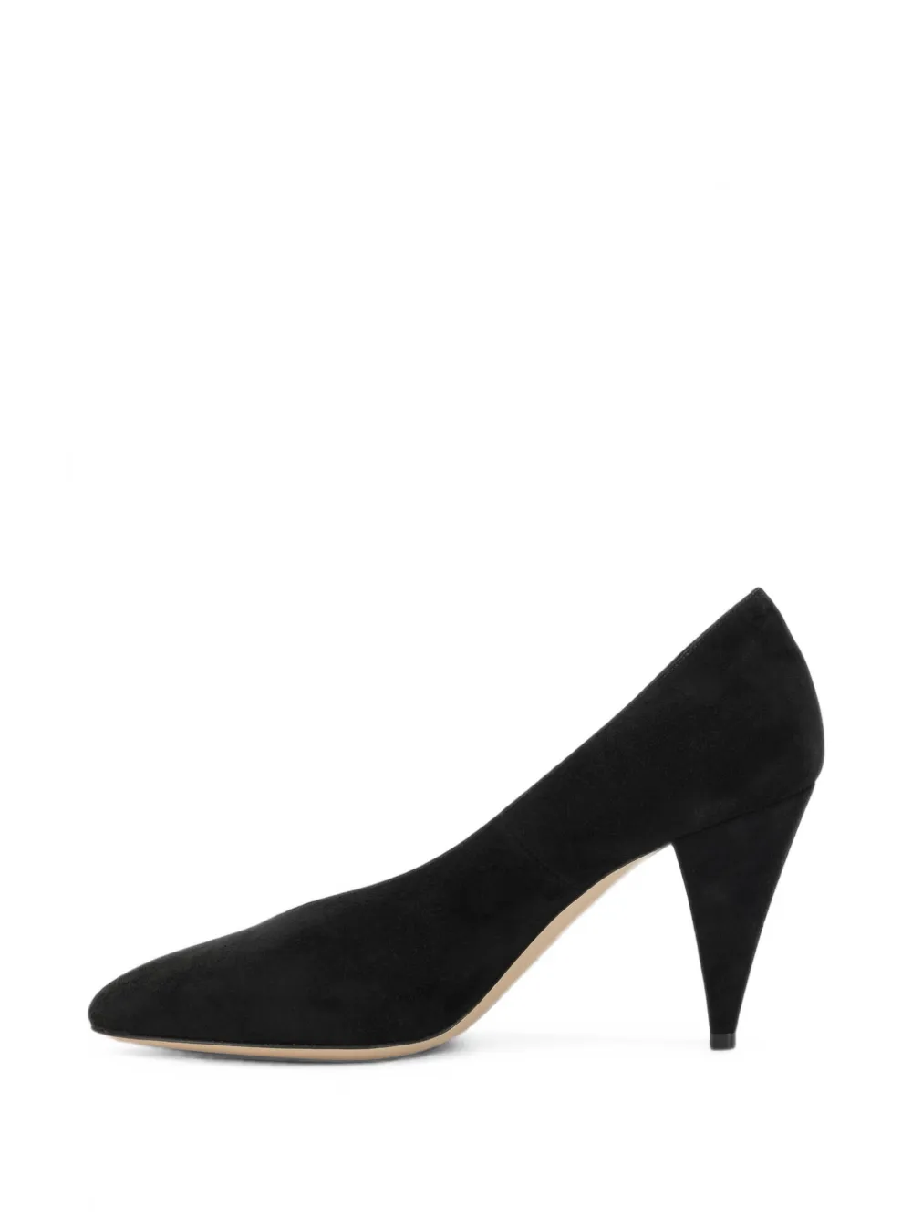 Casadei suede pointed-toe pumps Zwart