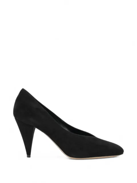 Casadei suede pointed-toe pumps