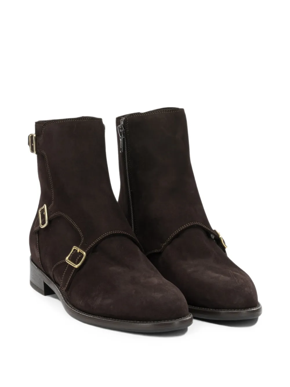 Maretto buckle-detail ankle boots Bruin
