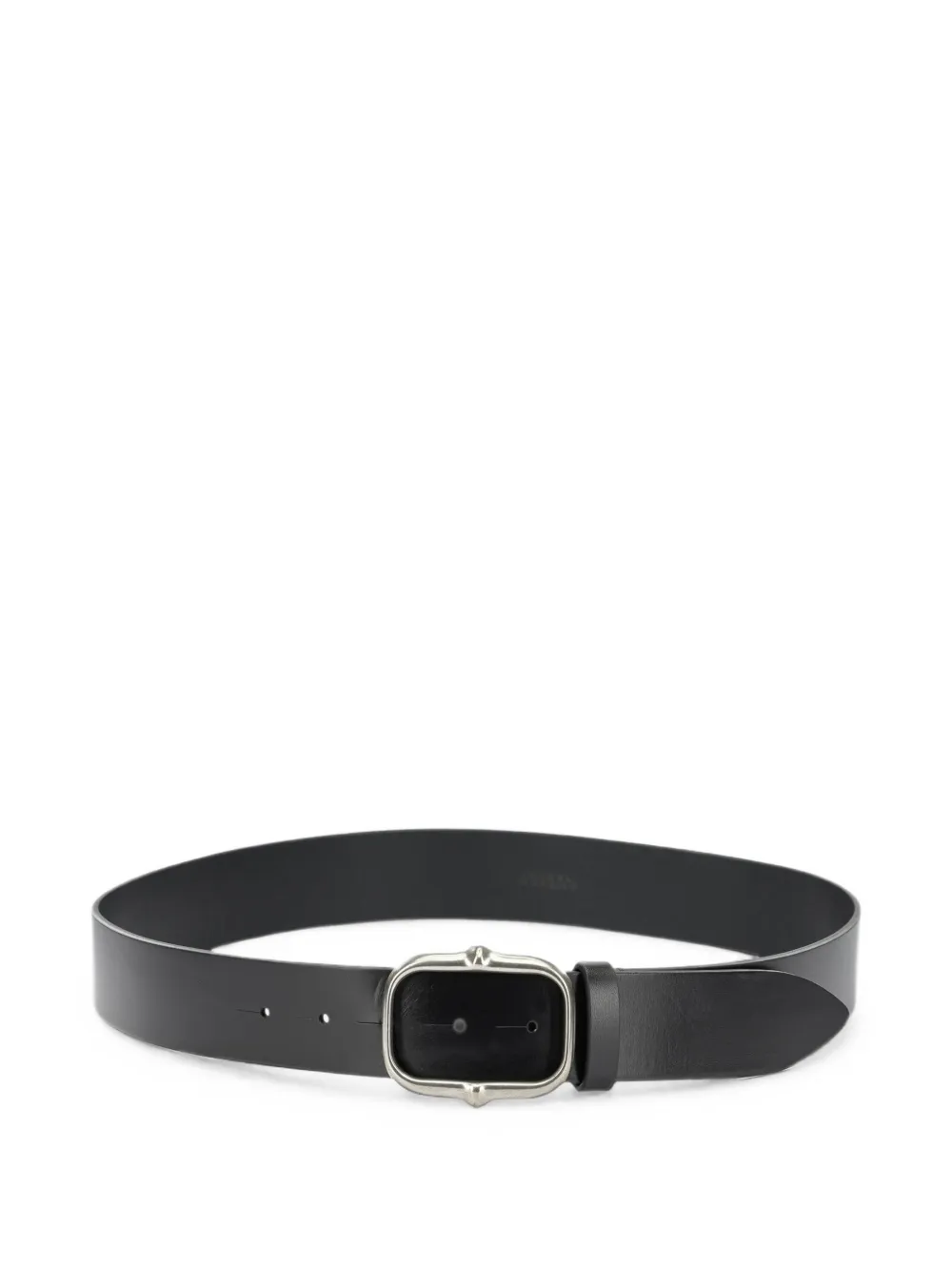 ISABEL MARANT buckle-fastening leather belt - Nero