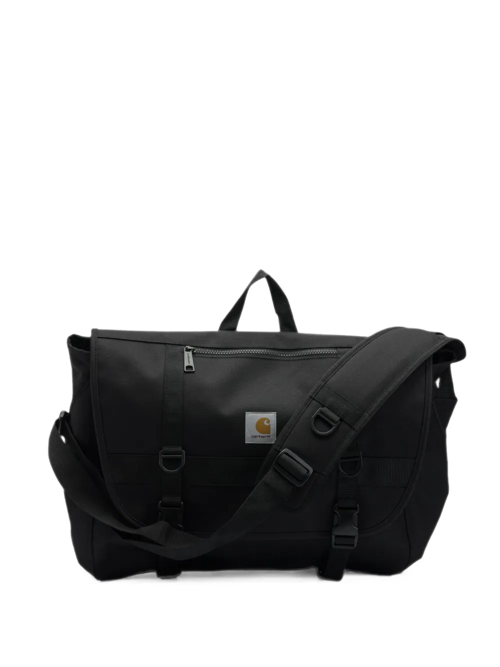 Carhartt WIP logo-patch buckle-fastening shoulder bag - Nero