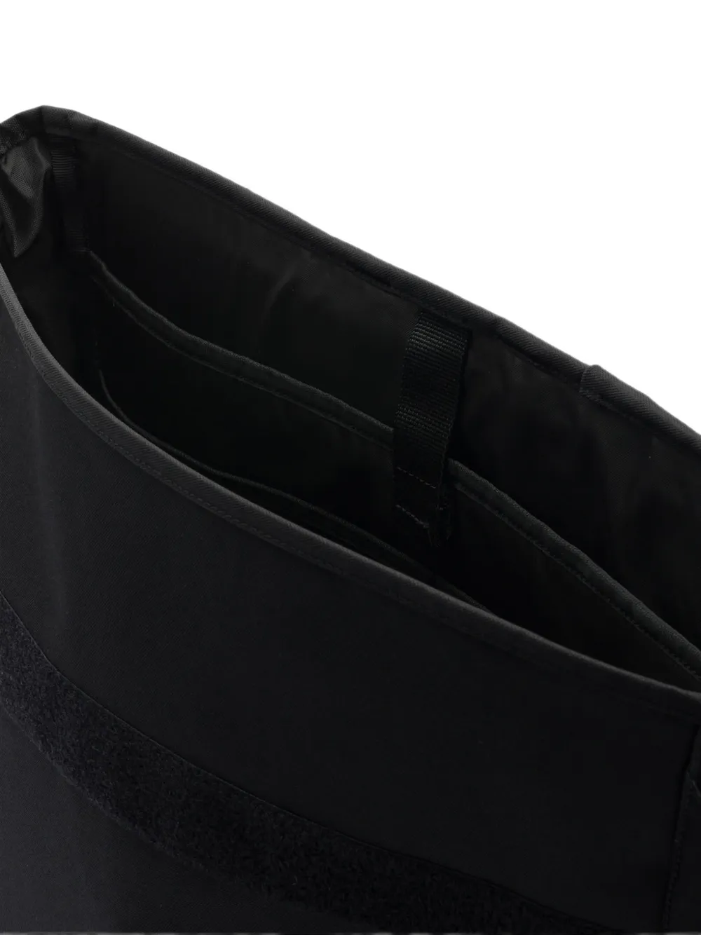 Carhartt WIP Schoudertas met gespsluiting en logopatch Zwart