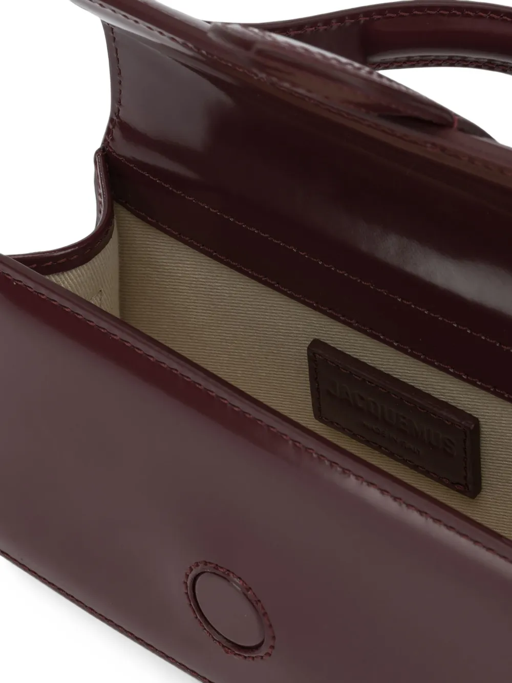 Jacquemus The Bambino mini-tas met omslag Rood