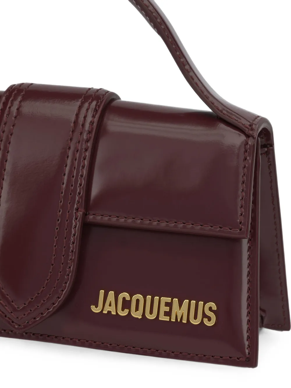 Jacquemus The Bambino mini-tas met omslag Rood