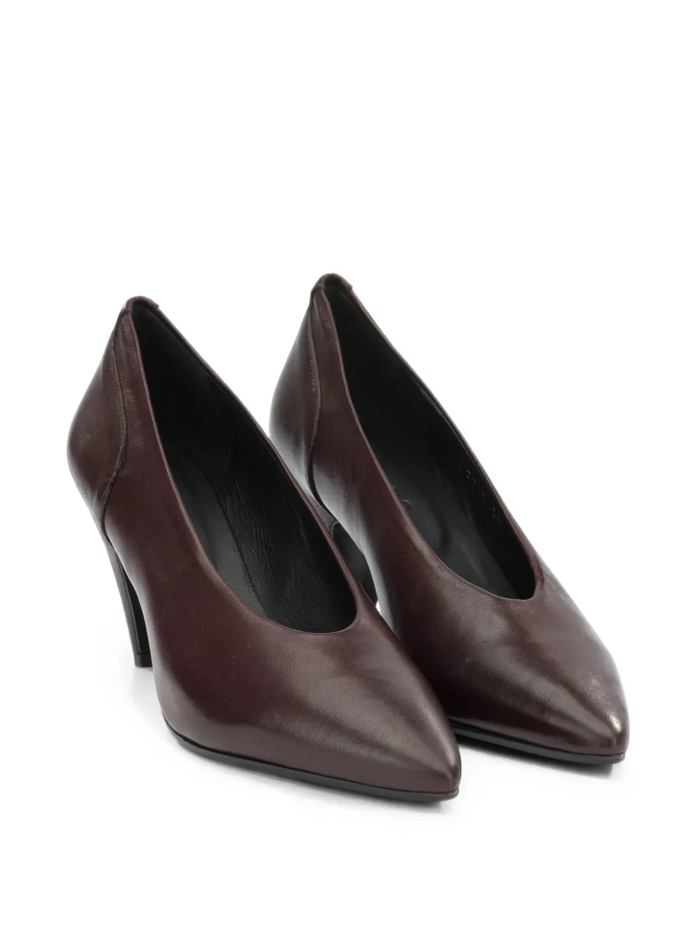 Del Carlo pointed-toe pumps Rood