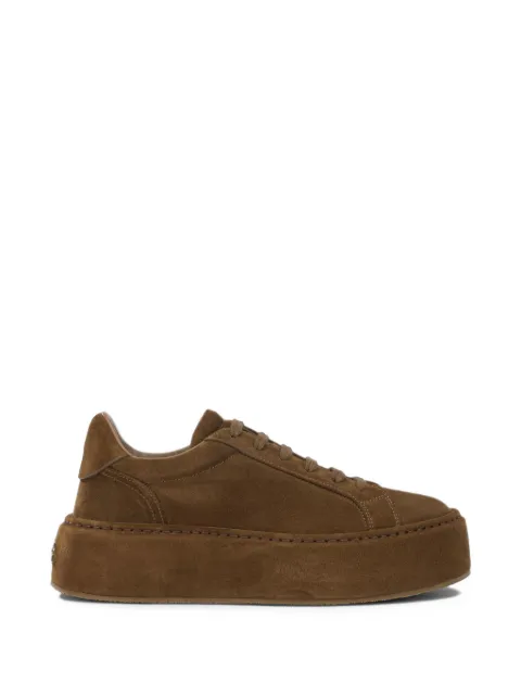 Casadei platform suede sneakers