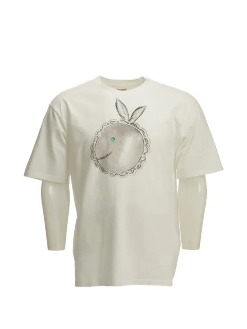 KAPITAL graphic-print cotton T-shirt
