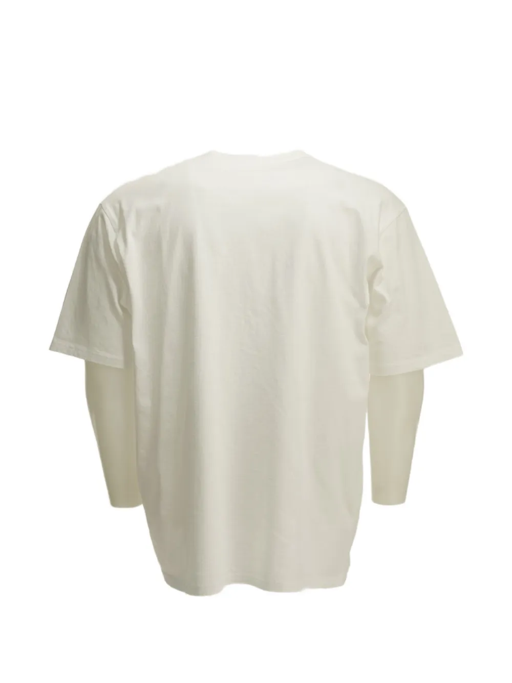 KAPITAL Katoenen T-shirt met grafische print Beige