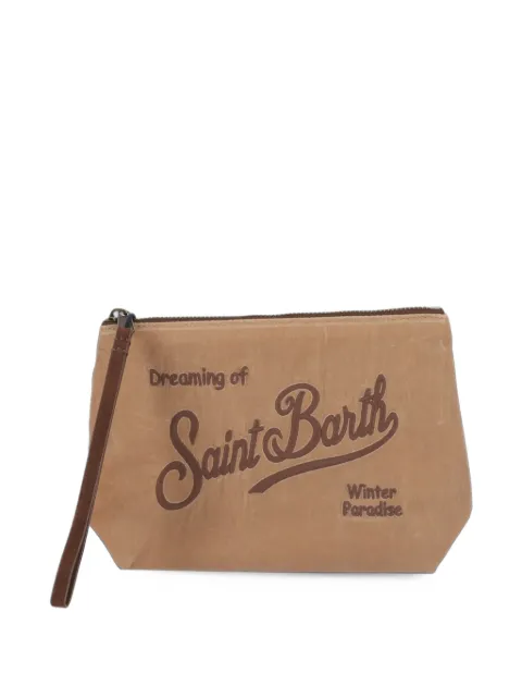 MC2 Saint Barth Kids Aline logo-embroidered pouch