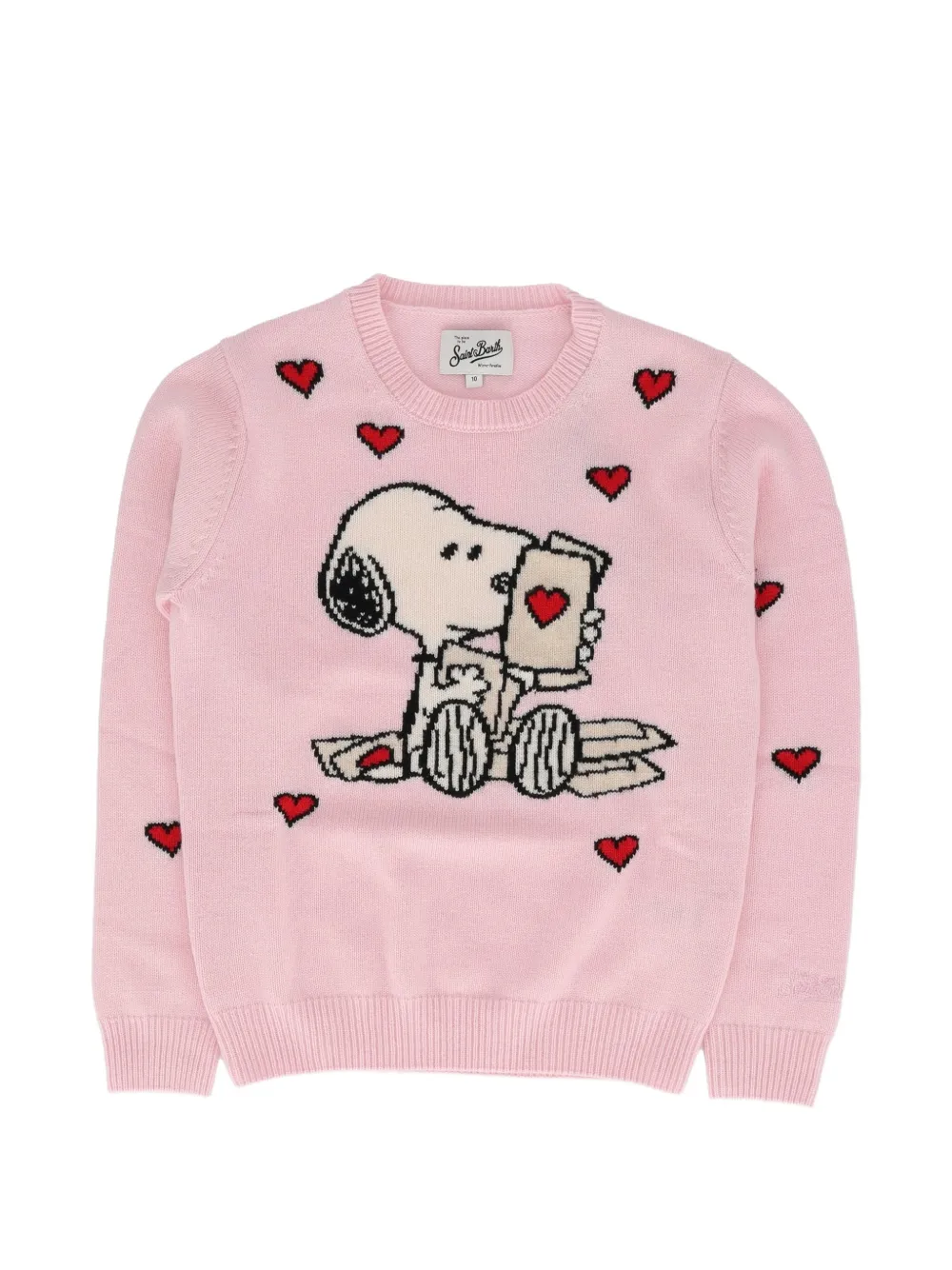 MC2 Saint Barth Kids Princess P-Snoopy Love Letter 21 Roze
