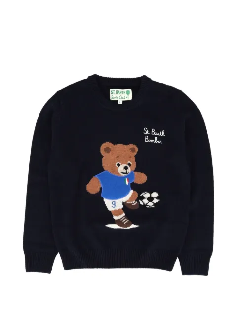 MC2 Saint Barth Kids pull Douglas-Bomber Bear 61 Patch