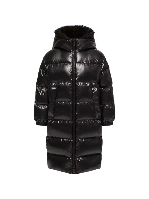 Moncler Enfant quilted hooded jacket
