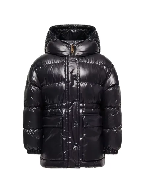 Moncler Enfant padded hooded coat
