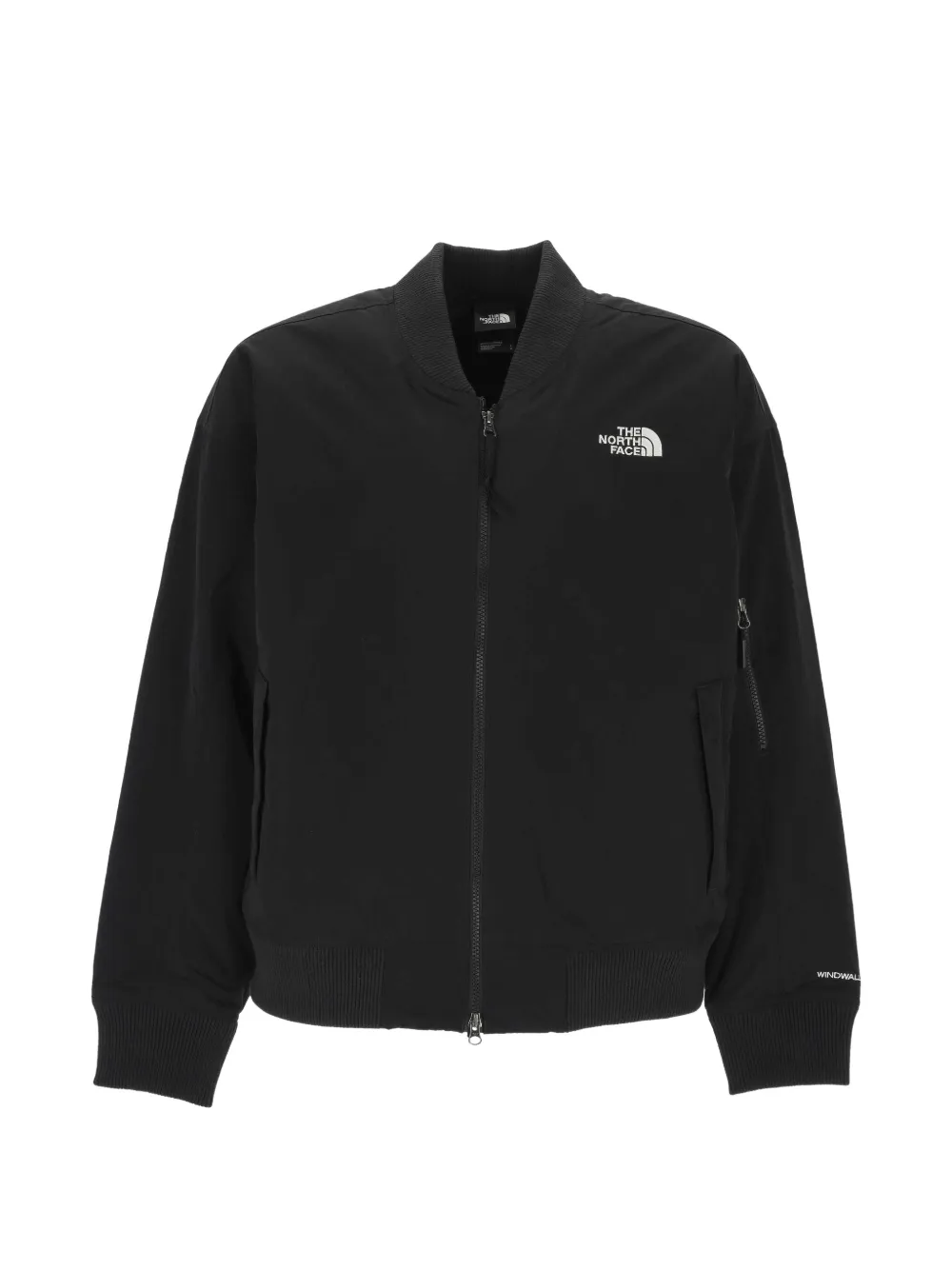 The North Face logo-embroidered bomber jacket