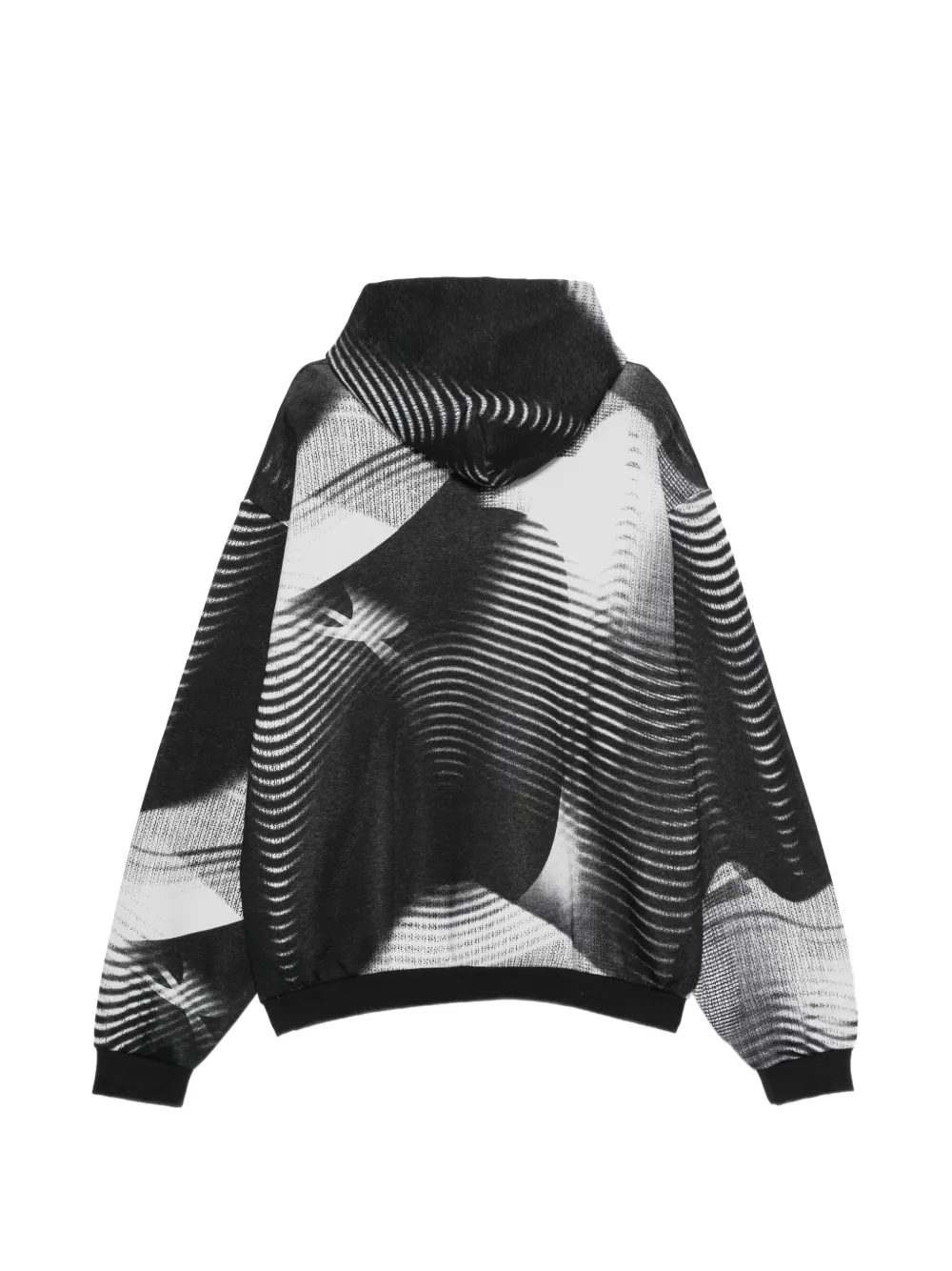 Under Armour Hoodie met abstracte print en logo-print Zwart
