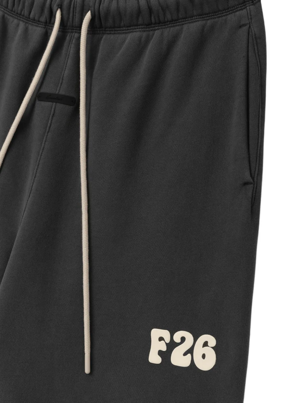 FEAR OF GOD ESSENTIALS Trainingsbroek met logoprint Grijs