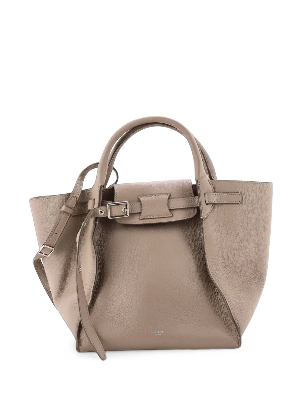 Celine Pre-Owned Big Bag Grained Calfskin Small satchel - Nude