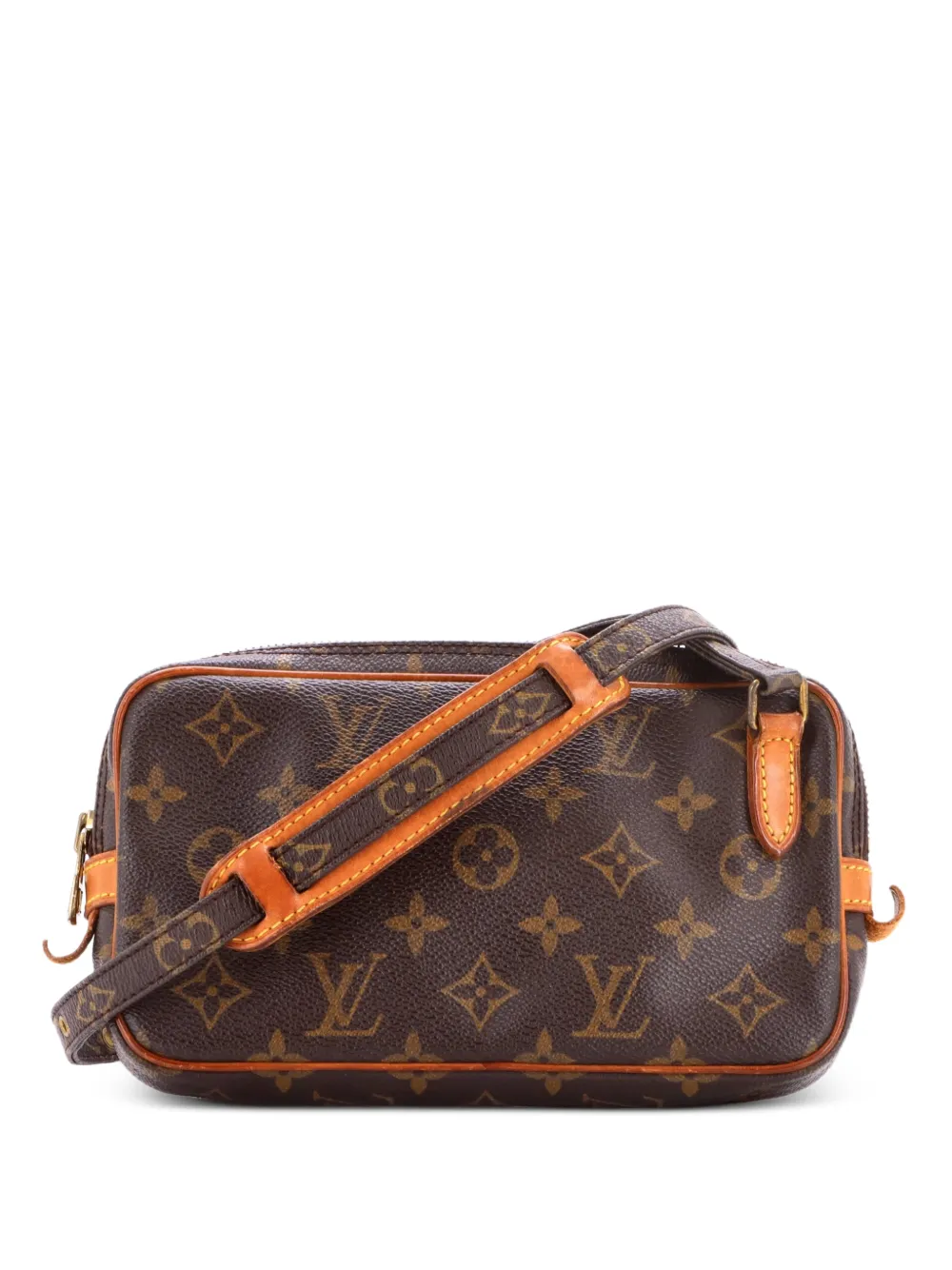 Louis Vuitton Pre-Owned sac à bandoulière monogrammé Pochette Marly Bandoulière - Marron Louis Vuitton Pre-Owned sac à bandoulière monogrammé Pochette Marly Bandoulière - Marron