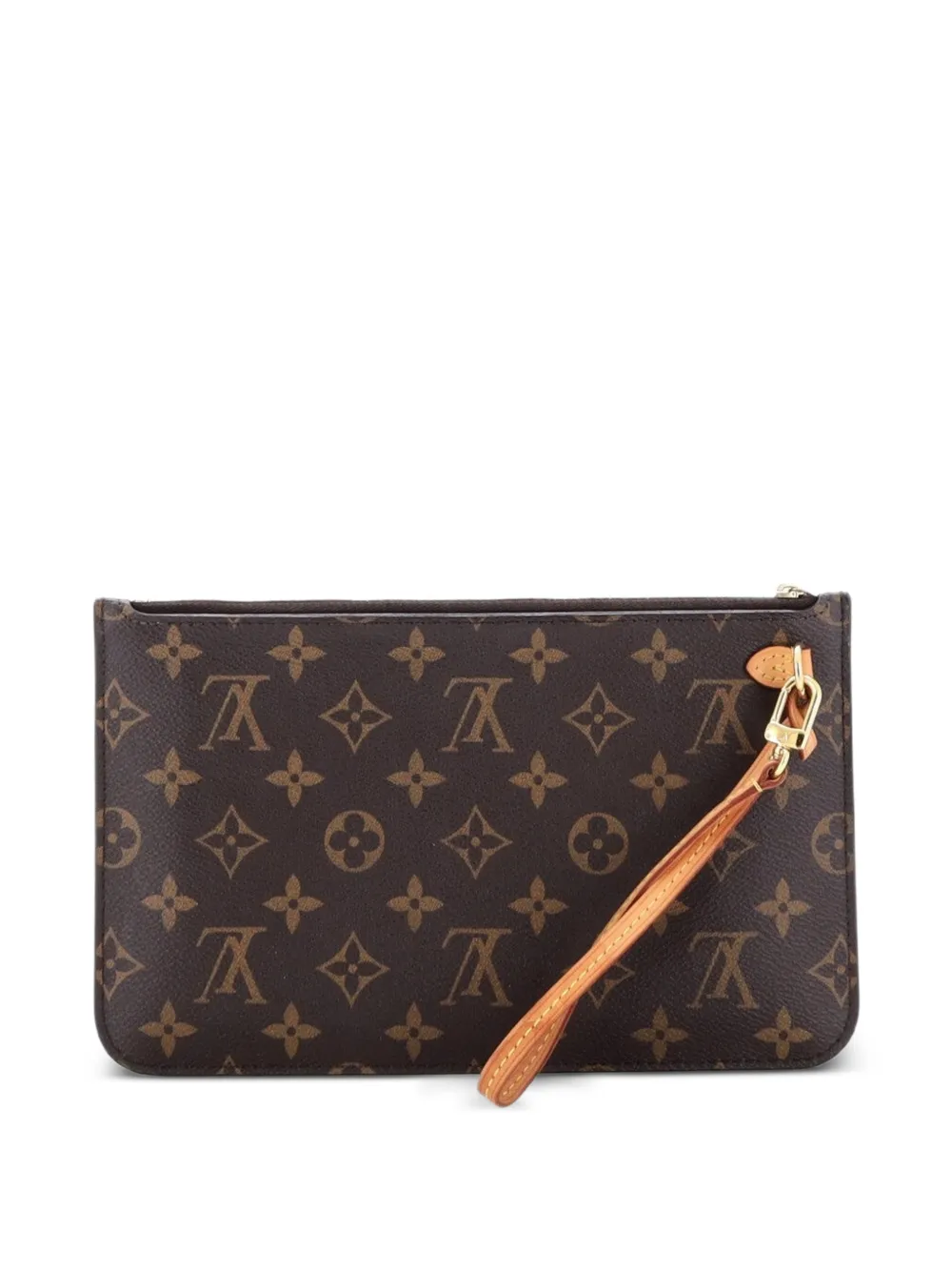 Louis Vuitton Pre-Owned Neverfull Pochette Monogram Canvas Large pouch - Brown