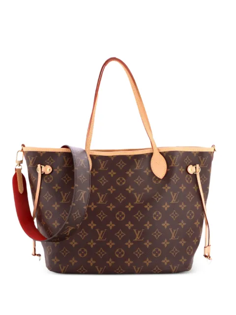 Louis Vuitton Pre-Owned Neverfull Bandouliere Inside Out Monogram Canvas and Textile MM tote bag