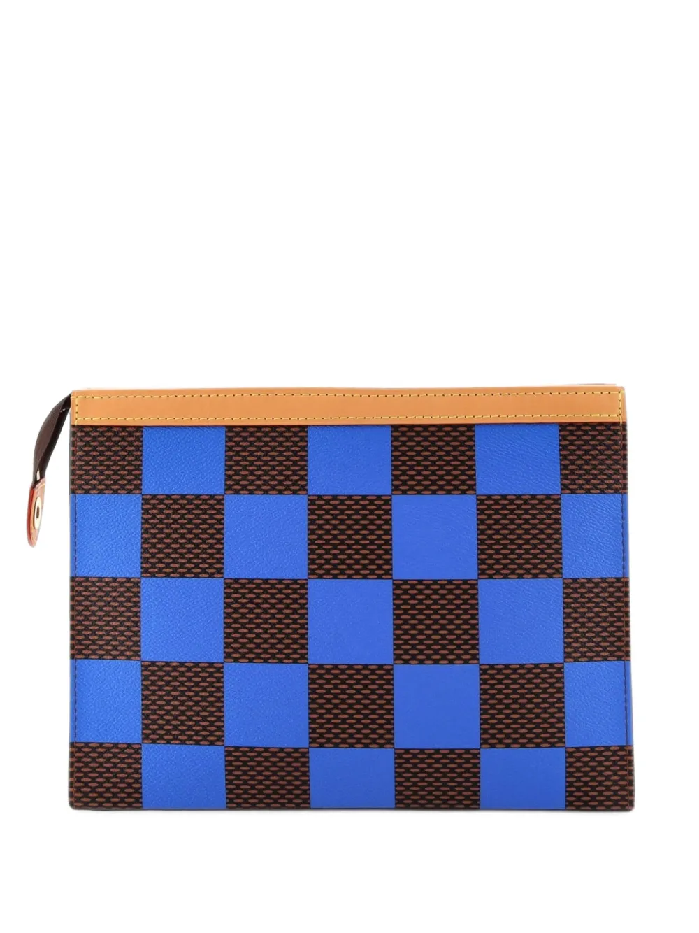 Louis Vuitton Pre-Owned Pochette Voyage Damier Pop MM clutch bag - Blau