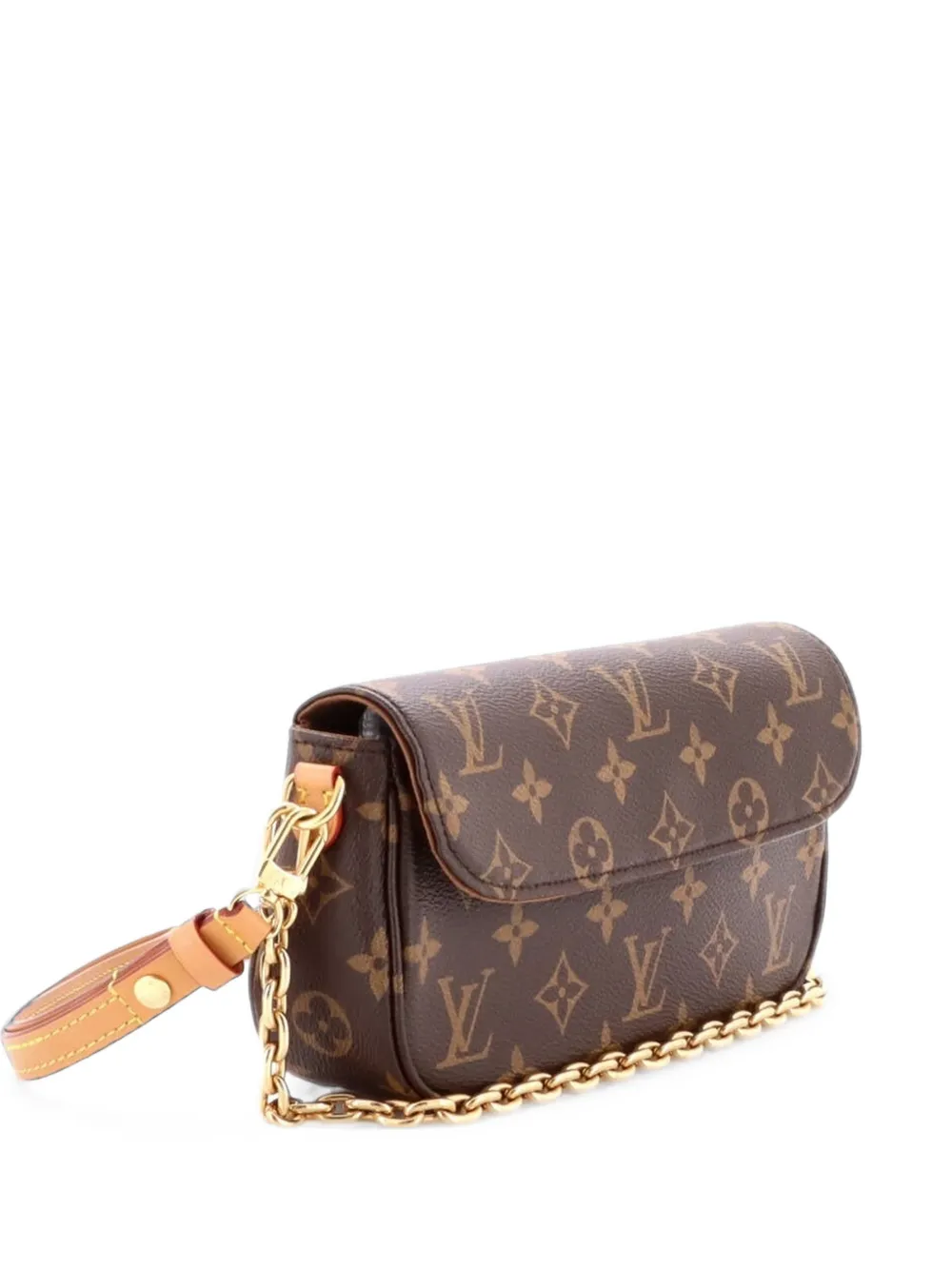 Louis Vuitton Pre-Owned Borsa a spalla Ivy in tela con monogramma - Marrone