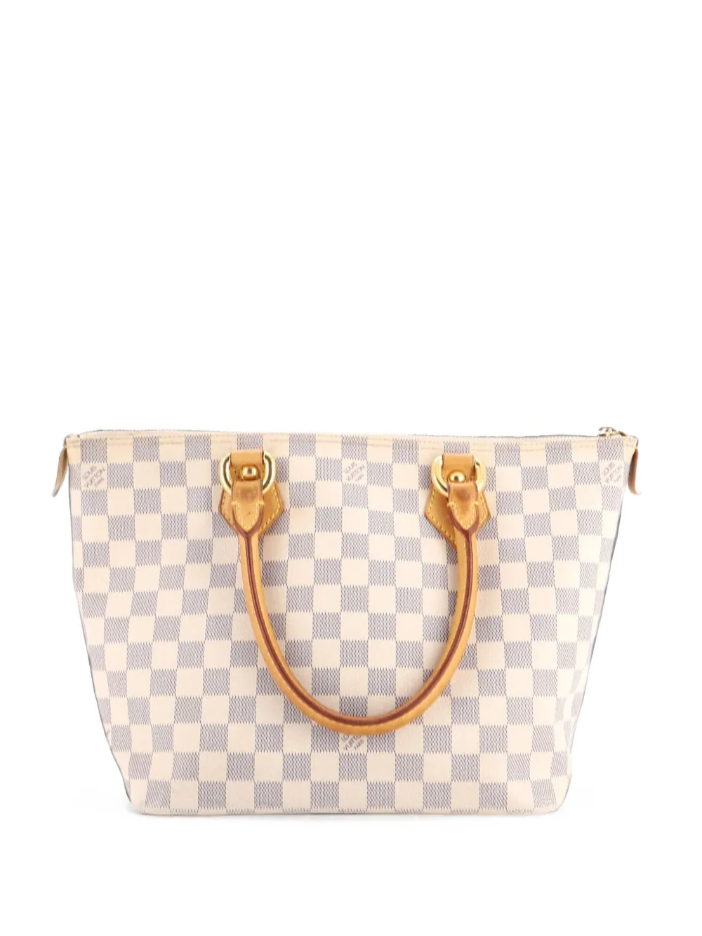 Louis Vuitton Pre-Owned Borsa tote a mano Saleya Damier PM - Bianco