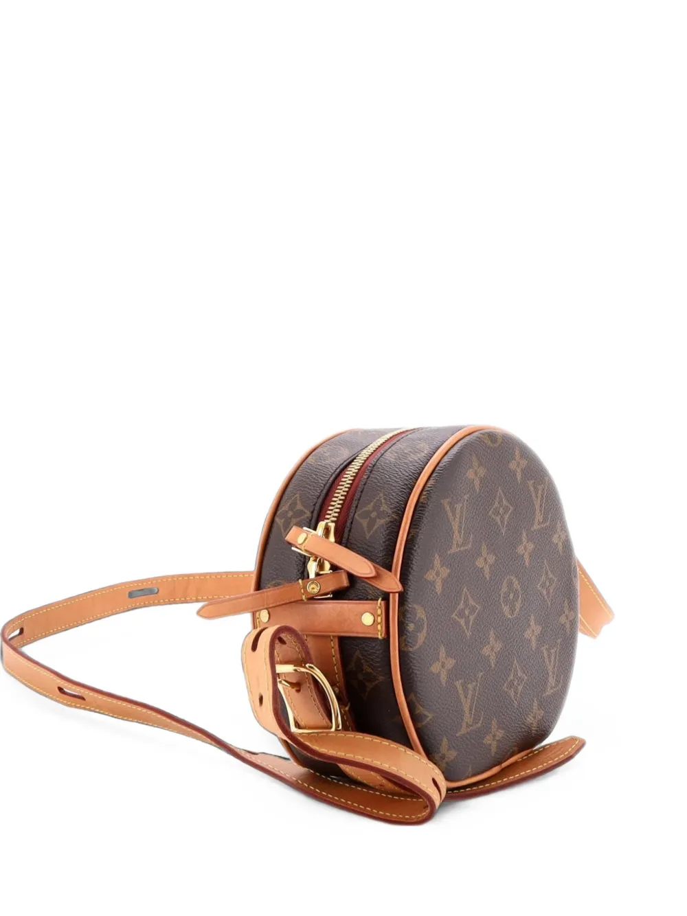 Louis Vuitton Pre-Owned PM Boite Chapeau Souple Bag Monogram Canvas-Umhängetasche - Braun
