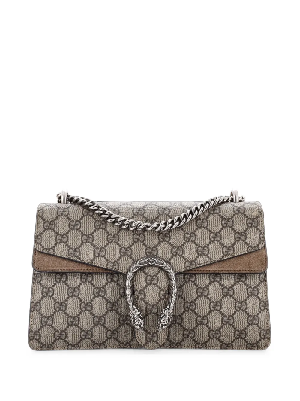 Gucci Pre-Owned Borsa a spalla Dionysus piccola in tela cerata GG - Marrone