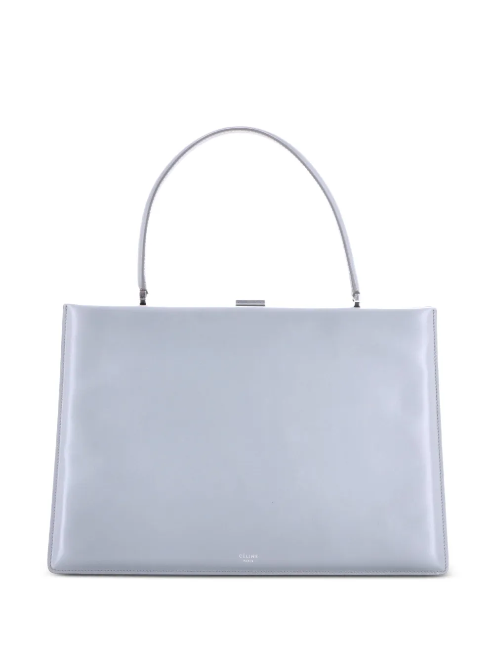 Celine Pre-Owned Borsa a tracolla media in pelle con manico - Grigio