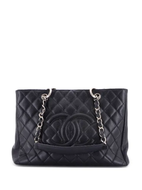 CHANEL Pre-Owned Grand Shopping Quilted Caviar tote bag