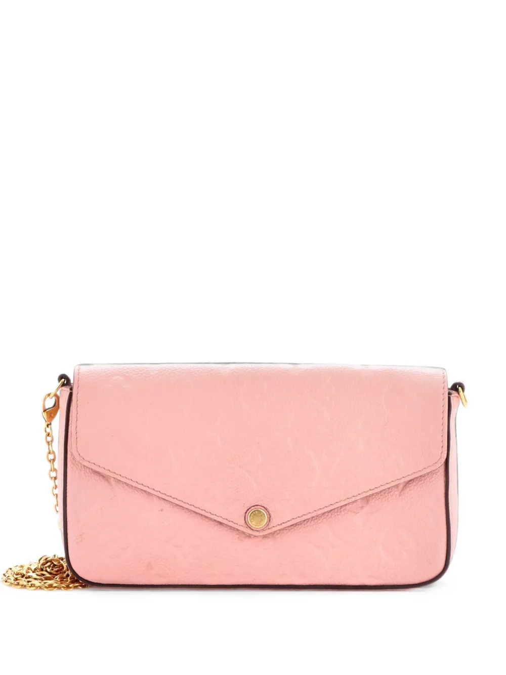 Louis Vuitton Pre-Owned Felicie Pochette Monogram Empreinte Leather crossbody bag - Rosa