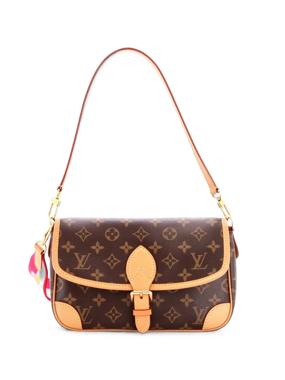 Louis Vuitton Pre-Owned Diane NM Handbag Monogram Canvas crossbody bag - Braun