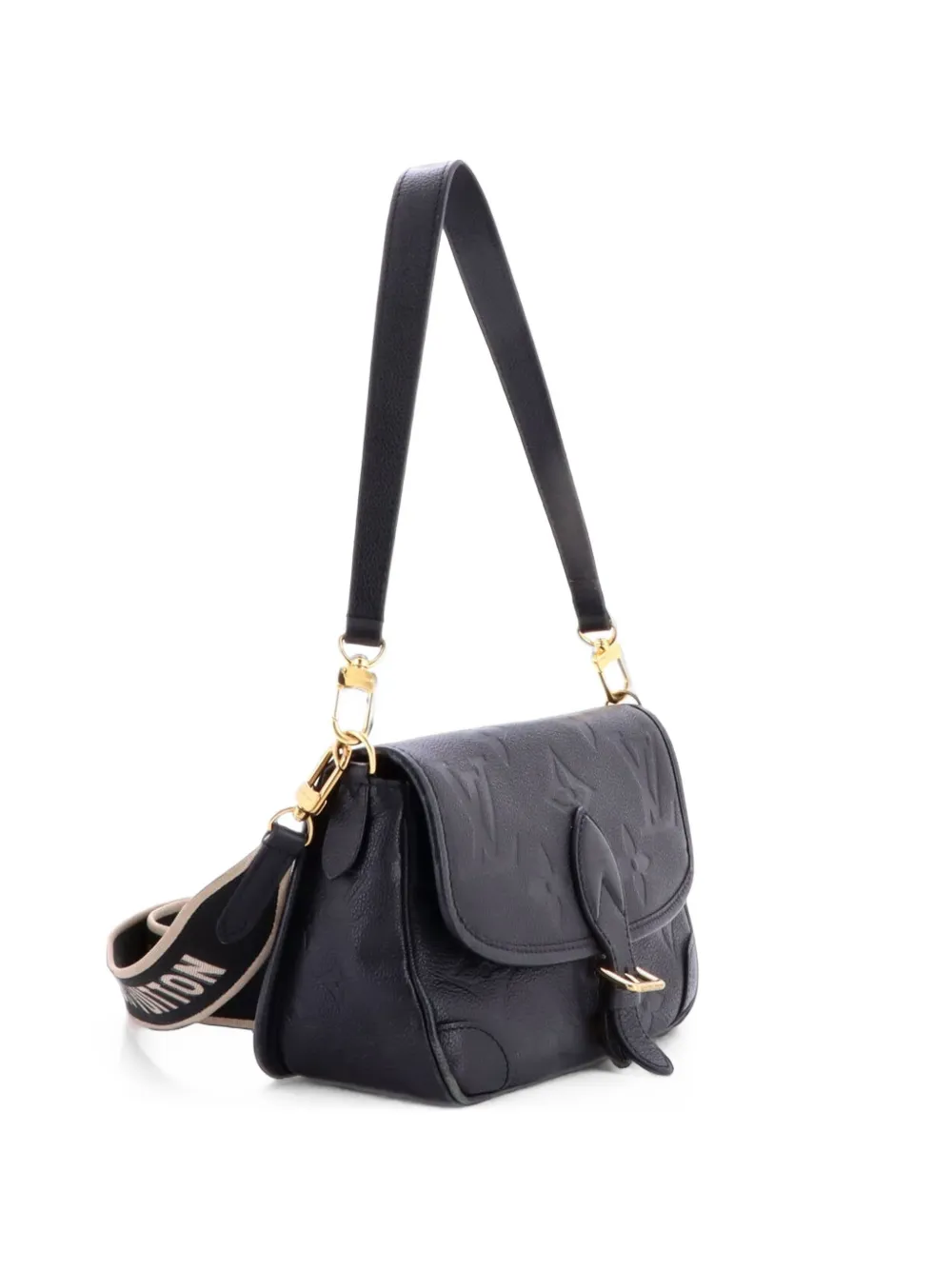 Louis Vuitton Pre-Owned Diane NM Empreinte Giant Schultertasche mit Monogramm - Schwarz