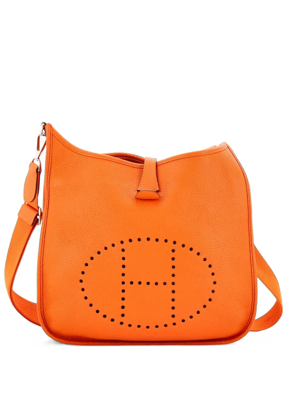 Hermès Pre-Owned Evelyne Bag Gen III Clemence PM Umhängetasche - Orange