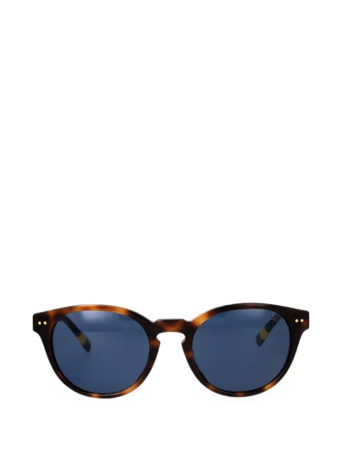 Polo Ralph Lauren tortoiseshell-effect round-frame sunglasses