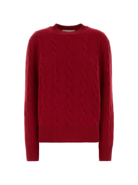 AMI Paris cable-knit sweater