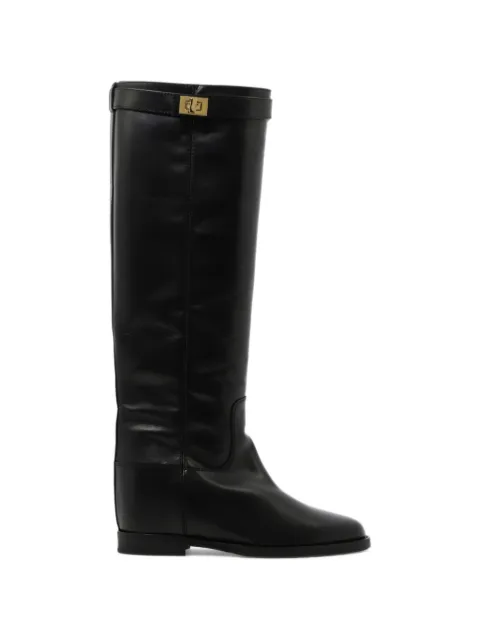 Via Roma 15 buckled leather boots
