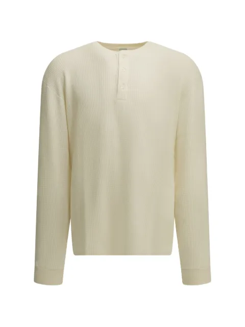 A.PRESSE waffle-knit T-shirt
