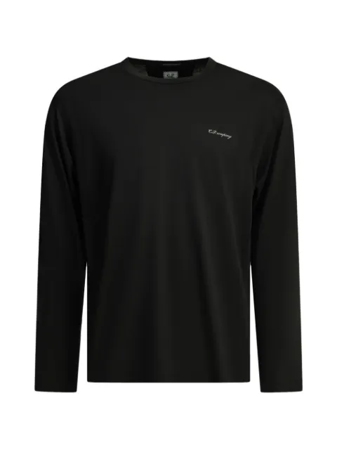 C.P. Company logo-print long-sleeved T-shirt