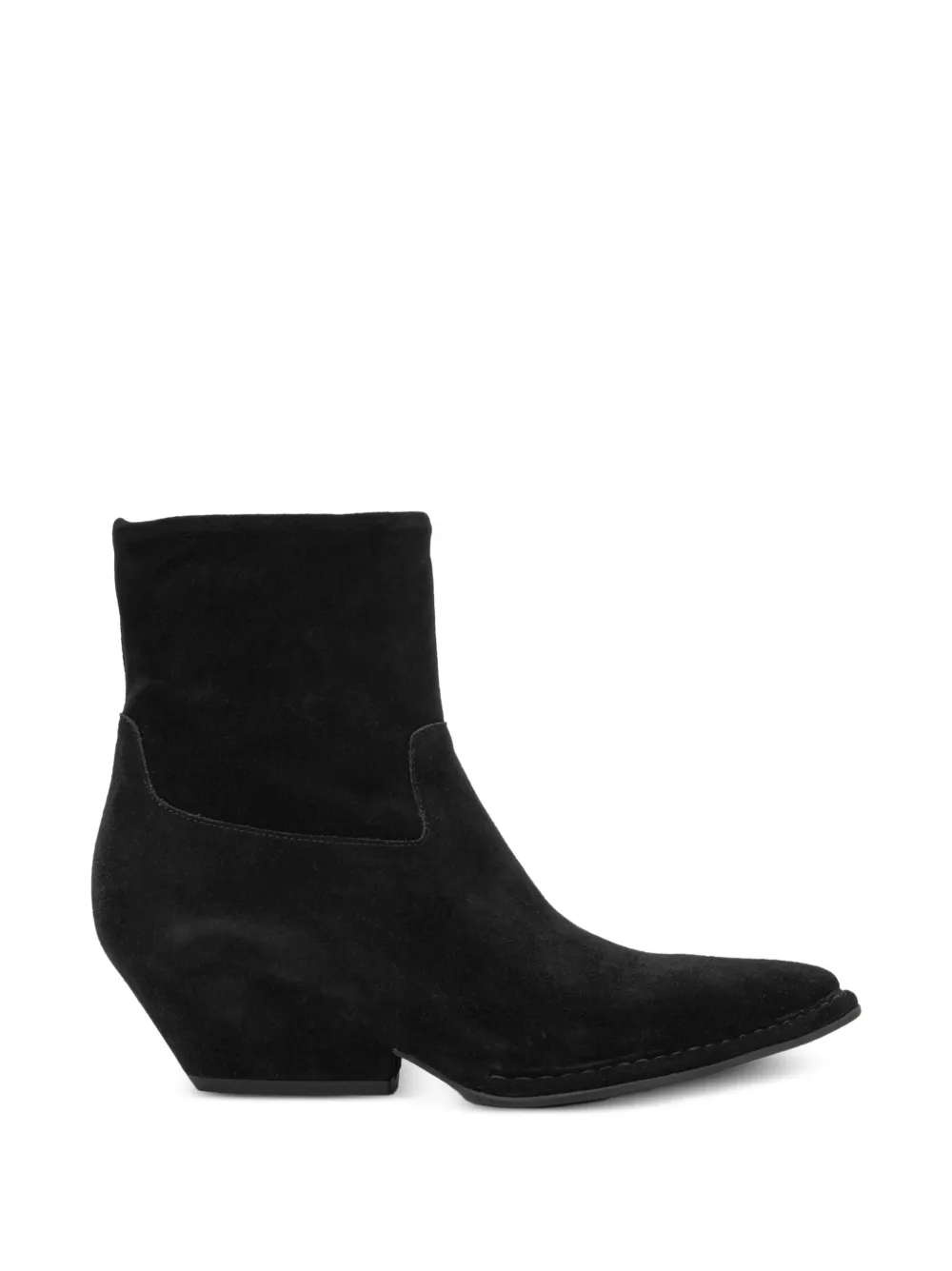 Del Carlo suede pointed-toe ankle boots