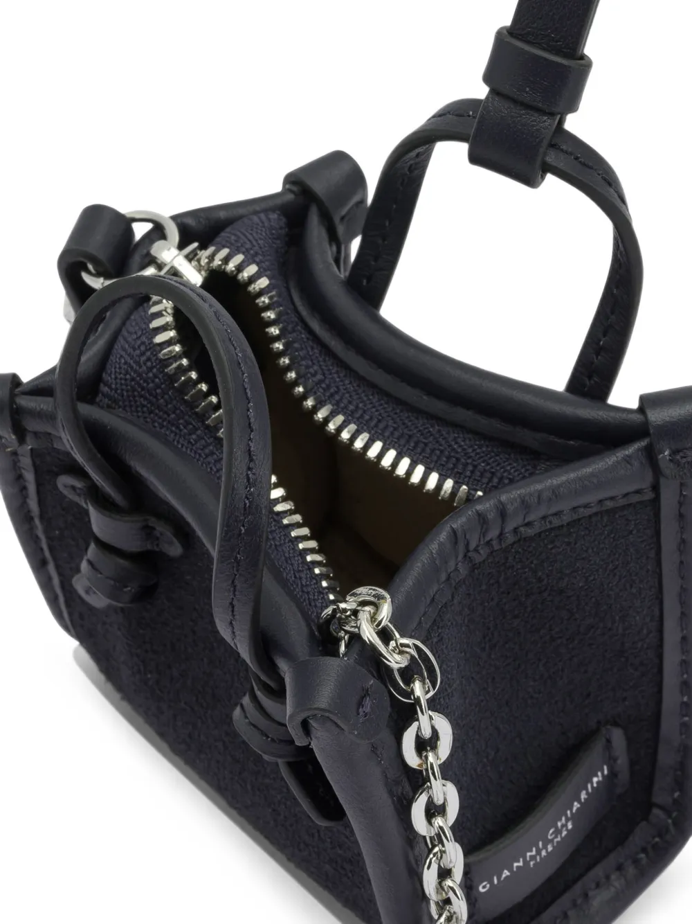 GIANNI CHIARINI Marcella leren bedel Blauw