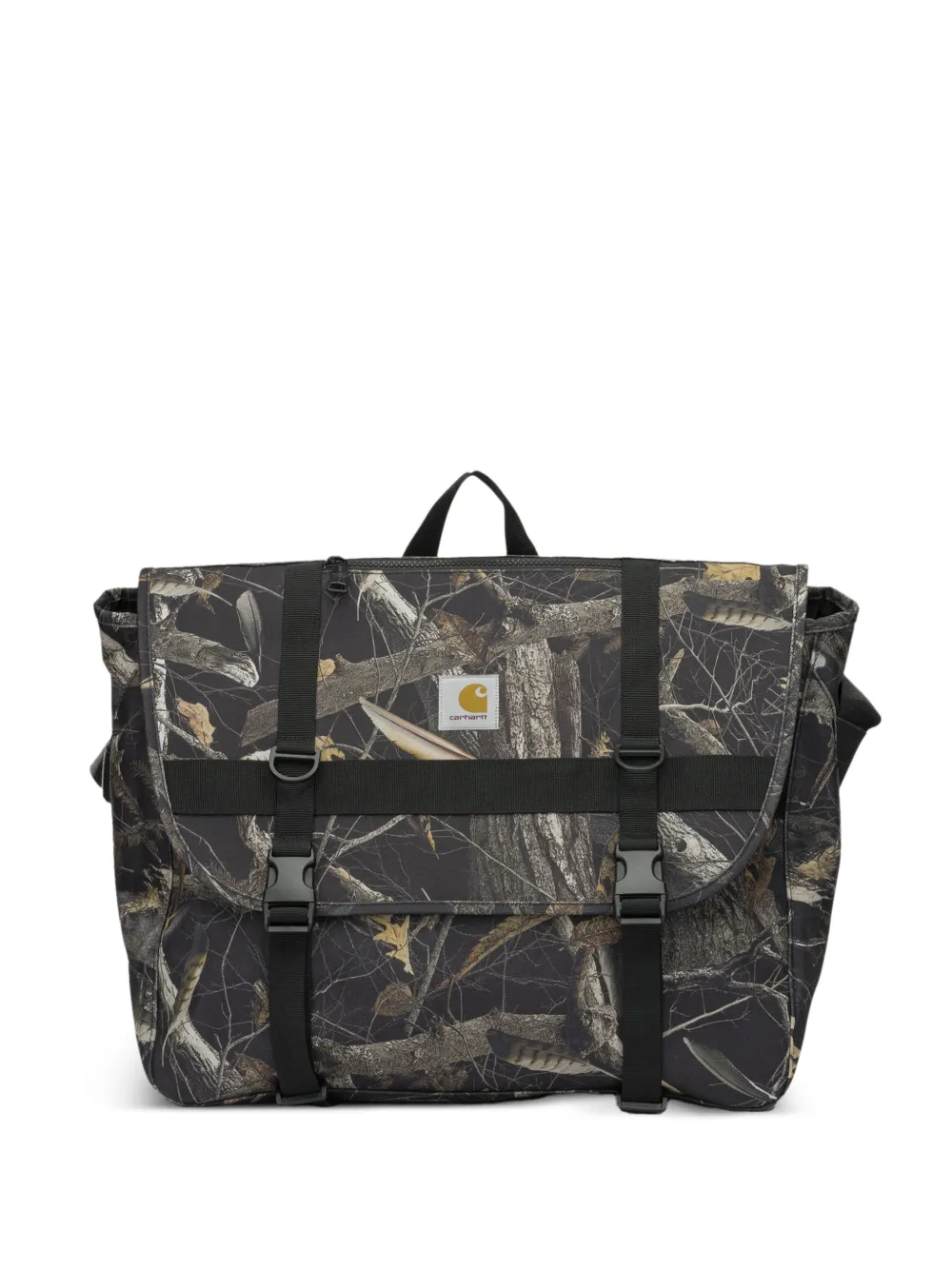 Carhartt WIP camouflage-print buckle-fastening shoulder bag - Nero