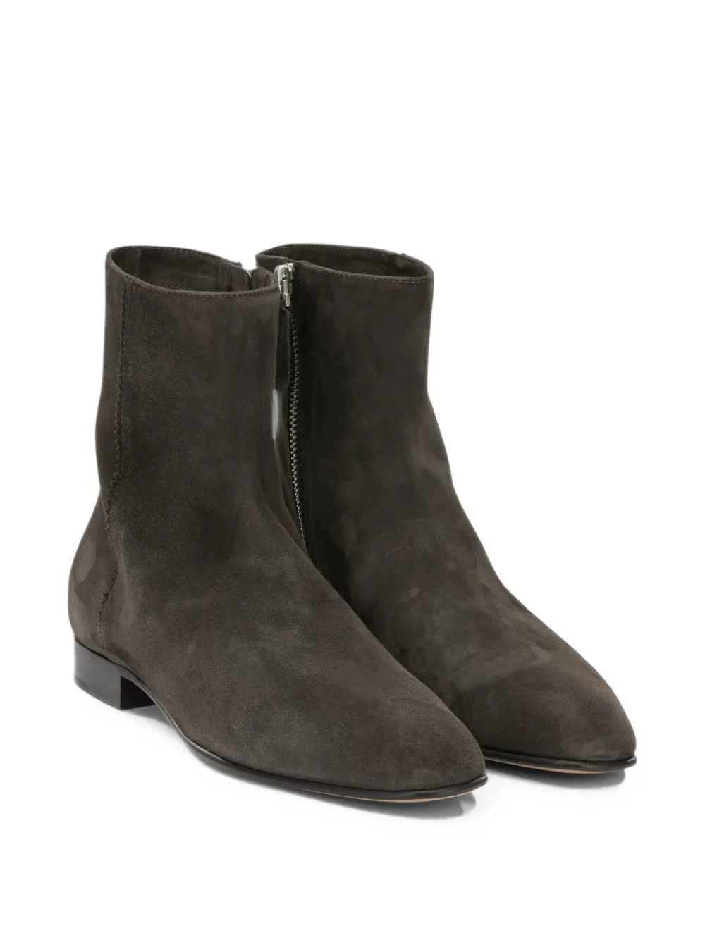 Pomme D´Or suede ankle boots Grijs