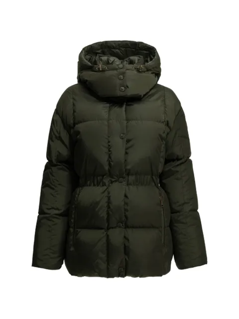 Moncler Agneux quilted hooded coat