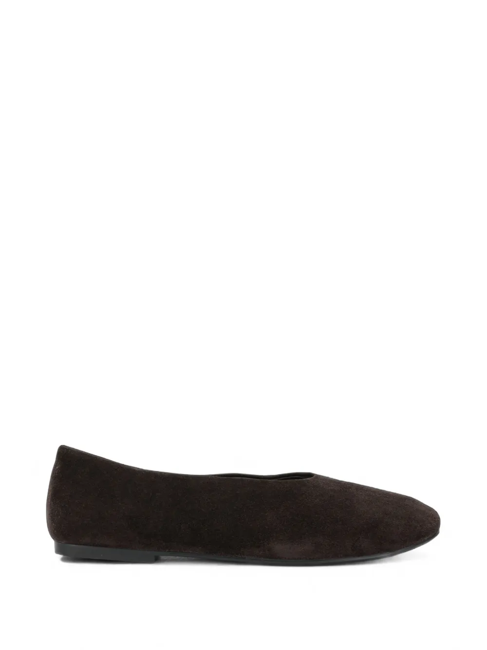 strategia shoes suede ballet flats - Marrone