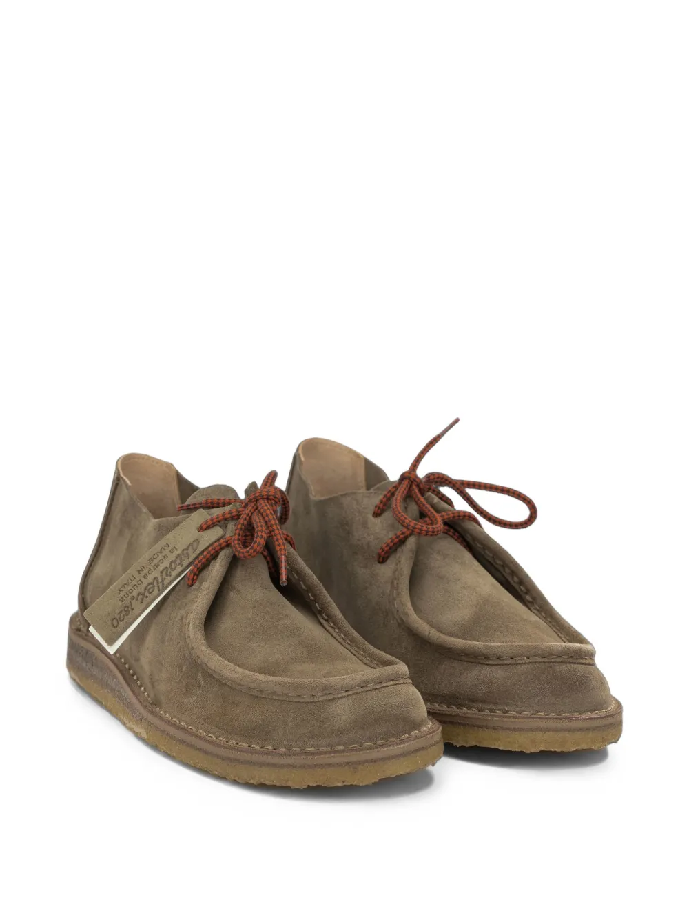 Astorflex suede lace-up shoes Beige