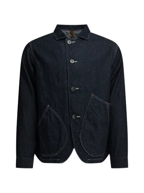 KAPITAL contrast-stitch denim jacket
