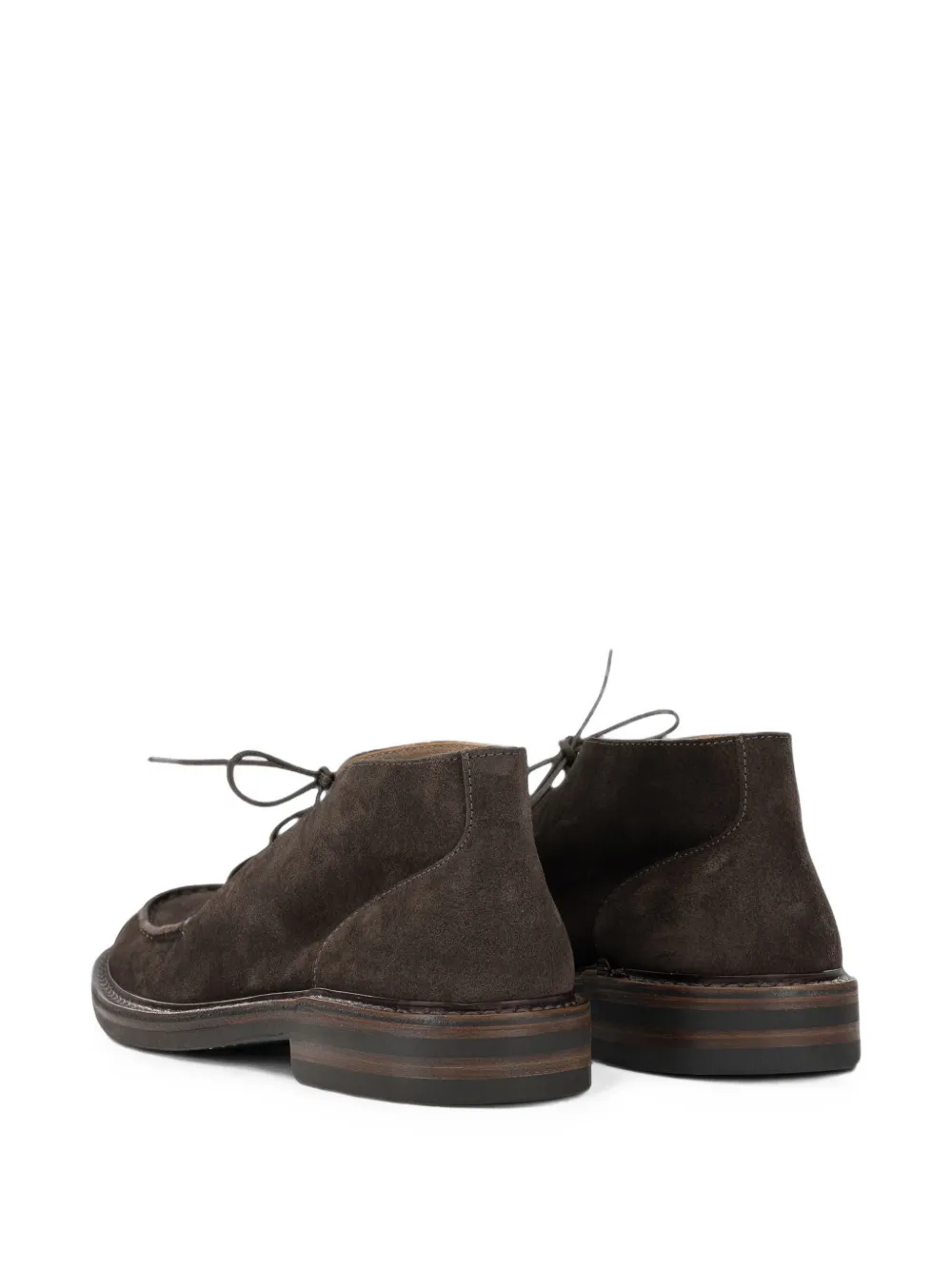 Astorflex Deukflex 2 Rubber suede desert boots Bruin